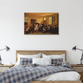 Die unanständigen Schulkinder Leinwanddruck (Insitu (Schlafzimmer))