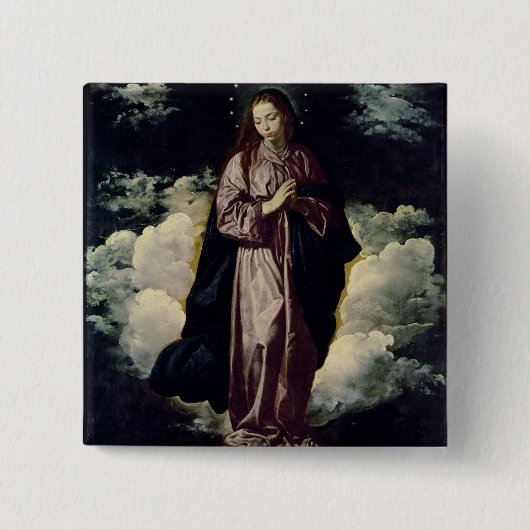 Die Unbefleckte Empfängnis, c.1618 Button (Vorderseite)