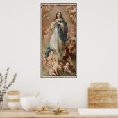 Die unbefleckte Empfängnis der amerikanischen Lith Poster (Küche)