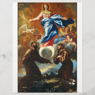 Die unbefleckte Empfängnis der Jungfrau Maria Flyer