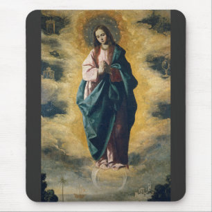 Die Unbefleckte Empfängnis Himmlische Strahlkraft  Mousepad