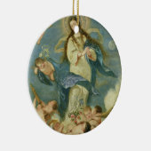 Die Unbefleckte Empfängnis Keramik Ornament (Rechts)