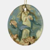 Die Unbefleckte Empfängnis Keramik Ornament (Links)