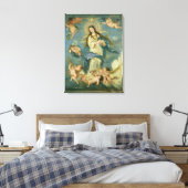 Die unbefleckte Empfängnis Leinwanddruck (Insitu (Schlafzimmer))