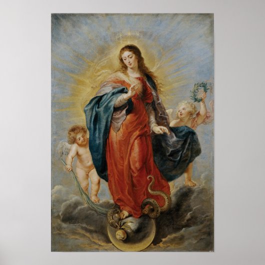 Die unbefleckte Empfängnis Poster (Vorne)