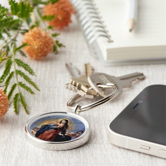 Die Unbefleckte Empfängnis Schlüsselanhänger (Seite)