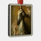 Die Unbefleckte Empfängnis Silbernes Ornament (Rechts)