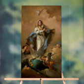 Die unbefleckte Empfängnis von Giovanni Tiepolo Acrylschild (Neutral)