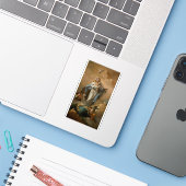 Die unbefleckte Empfängnis von Giovanni Tiepolo Aufkleber (Laptop mit iPhone)