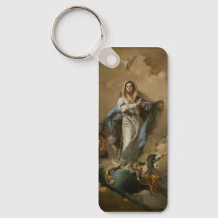 Die unbefleckte Empfängnis von Giovanni Tiepolo Schlüsselanhänger