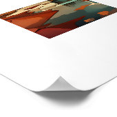 Die unbeframete Wüste Poster (Ecke)