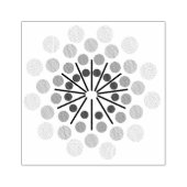 die unendliche Blumen-Stempel Gummistempel (Prägung)