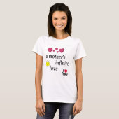Die unendliche Liebe einer Mutter T-Shirt (Vorne ganz)