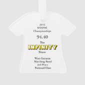 Die UNENDLICHKEIT Show-Verzierung Ornament (Rückseite)