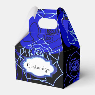 Die unerreichbare Blue Rose Blumen Gable Gvor Box Geschenkschachtel