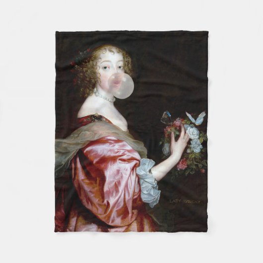 Die unerwartete Ankunft von Schmetterlingen Fleecedecke (Vorderseite)