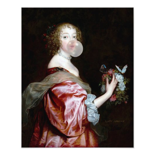 Die unerwartete Ankunft von Schmetterlingen Fotodruck (Vorne)