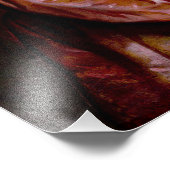 Die unerwartete Ankunft von Schmetterlingen Fotodruck (Ecke)