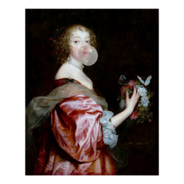 Die unerwartete Ankunft von Schmetterlingen Poster