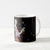 Die unerwartete Ankunft weiterer Schmetterlinge Kaffeetasse (VorderseiteRechts)