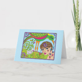 Die unerwartete_Grußkarte einbinden Karte