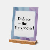 Die unerwartete Option 2 Acrylschild (Winkel)