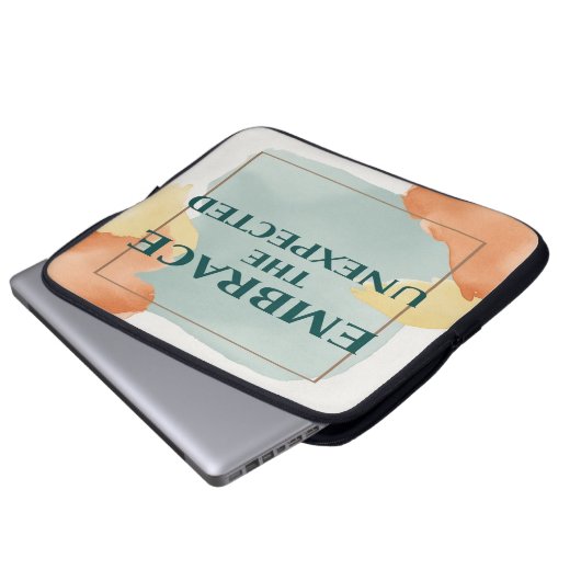 Die unerwartete Option 2 Laptopschutzhülle (Vorne Knopf)