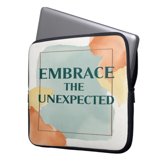 Die unerwartete Option 2 Laptopschutzhülle (Vorderseite Links)