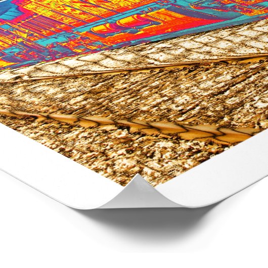 Die unerwartete Reise, Print oder Poster (Ecke)