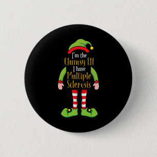 Die ungeschickte Elf-Multiple Sklerose MS S Button
