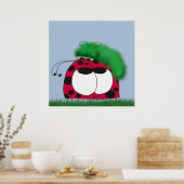 Die ungewöhnlichen Freunde Ladybug und Raupe Poster (Küche)