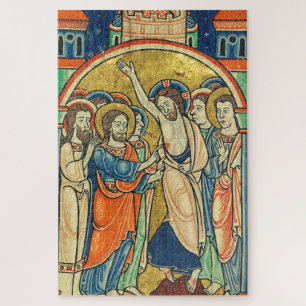 Die Ungläubigkeit des hl. Thomas aus dem Psalter Puzzle