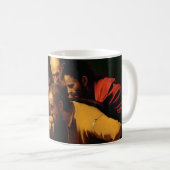 Die Ungläubigkeit von St Thomas, 1602-03 Kaffeetasse (VorderseiteRechts)