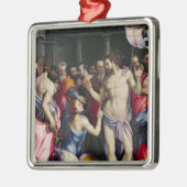 Die Ungläubigkeit von St Thomas, c.1547 Silbernes Ornament (Links)