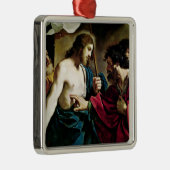 Die Ungläubigkeit von St Thomas Silbernes Ornament (Rechts)