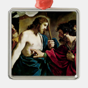 Die Ungläubigkeit von St Thomas Silbernes Ornament