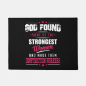 Die Unglaublich witzig Berufe der Bauarbeiter Fußmatte (Vorderseite)