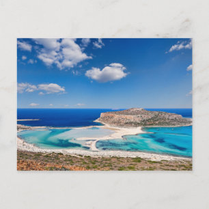 Die unglaubliche Schönheit der Lagune von Balos mi Postkarte