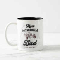 Die unglaublichste Vater Race Car Tasse
