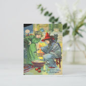 Die unheilvollen Charme Halloween Postkarte (Stehend Vorderseite)