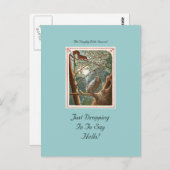 Die unheimlich kleine Eichhörnchen-Postkarte Postkarte (Vorne/Hinten)