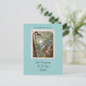 Die unheimlich kleine Eichhörnchen-Postkarte Postkarte (Stehend Vorderseite)