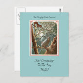 Die unheimlich kleine Eichhörnchen-Postkarte Postkarte (Vorne/Hinten)