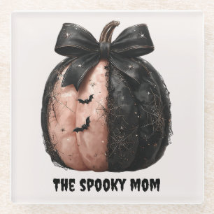Die unheimliche Mama Halloween Pumpkin Glasuntersetzer