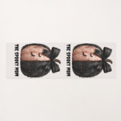 Die unheimliche Mama Halloween Pumpkin Yogamatte (Rückseite (Horizontal))