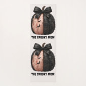 Die unheimliche Mama Halloween Pumpkin Yogamatte (Rückseite)