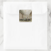 Die Uni der Ärzte Quadratischer Aufkleber (Tasche)