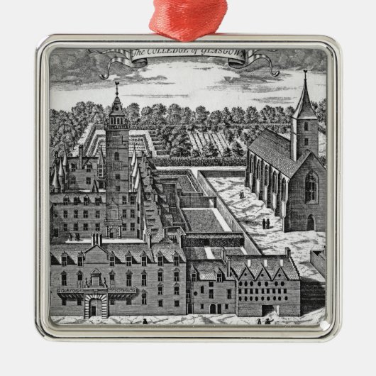 Die Uni von Glasgow, von 'Theatrum Ornament Aus Metall (Vorne)