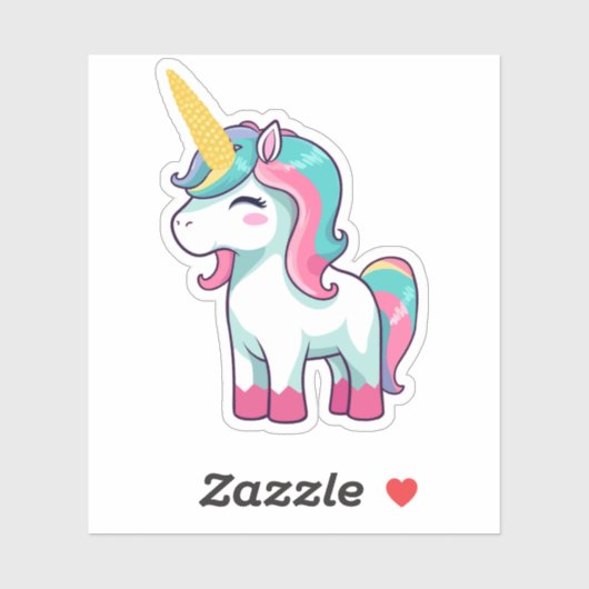 Die "uniCORN" Aufkleber (Blatt)