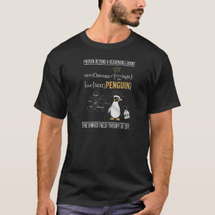 Die Unified Field Theory des Freude Pinguins T-Shirt
